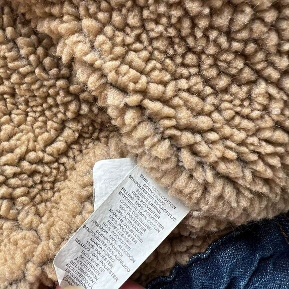 Children’s Place Fleece Lined Denim Jacket - Picture 6 of 12